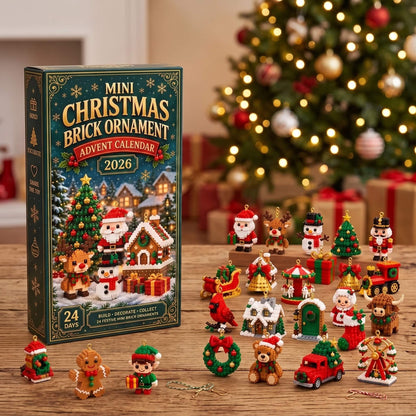 24-Day Mini Christmas Brick Advent Calendar