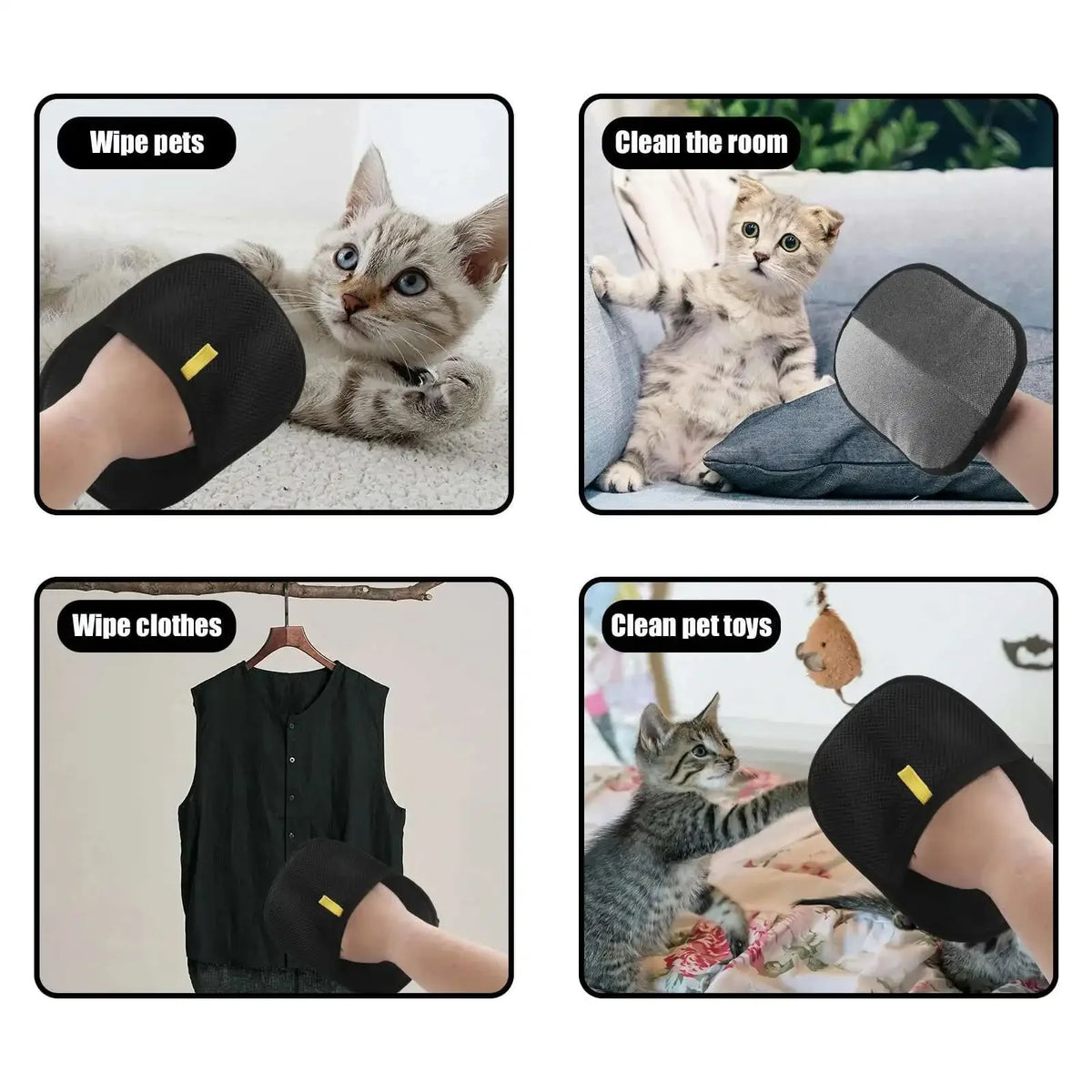 Furcova™ Pet Hair Removal Gloves